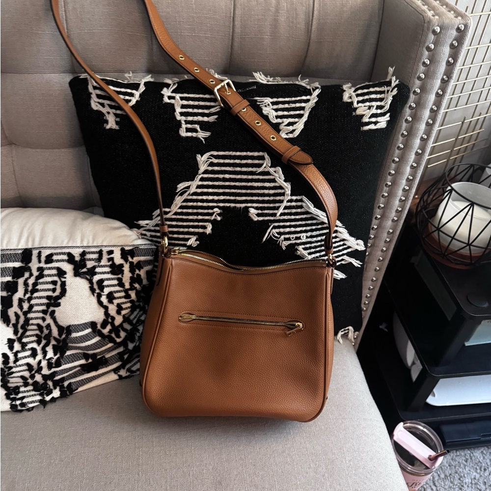 Coach Caramel Leather Shoulder Bag - Picture 3 of 4